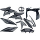 Edge plaatset 9-delig voor yamaha aerox tot bouwjaar 2014 - carbon look