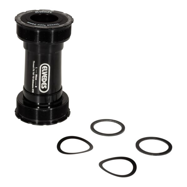 Afbeelding laden in galerijviewer, Trapas Elvedes Thread fit T47 Shimano intern 86 mm
