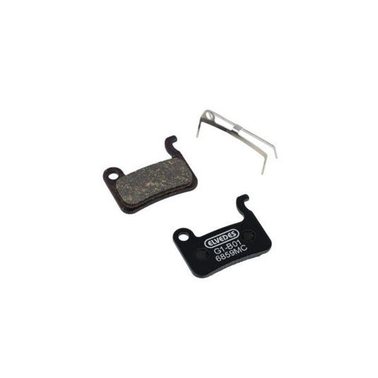 Elvedes schijfremblokset - shimano - carbon metallic compound (semi metal pads) - 1 paar