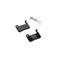 Elvedes schijfremblokset - shimano - carbon metallic compound (semi metal pads) - 1 paar