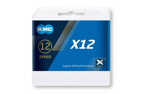 KMC ketting X12 gold black 126s
