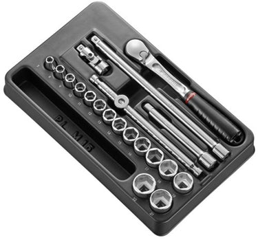 Facom module 3 8” 6-kant doppen en ratel - mod.jl161-36