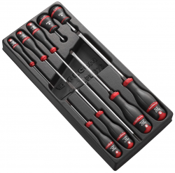 Facom module van 9 protwist® schroevendraaiers - mod.at4