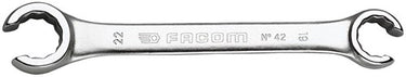 Facom open ringsleutel, 15° gebogen 19x22 mm l220mm - 42.19x22
