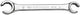 Facom open ringsleutel, 15° gebogen 19x22 mm l220mm - 42.19x22