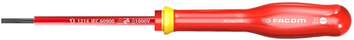 Facom schroevendraaier protwist sleuf 3.5x100 geïsoleerd 1000v - at3.5x75ve - at3.5x75ve