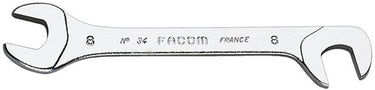 Facom steeksleutel micromechanica, bek 15° en 75° gebogen 14 mm - 34.14