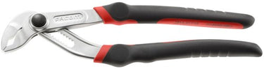 Facom waterpomptang met doorgestoken scharnier en vergrendeling 250 mm - verchroomd, bi-materie - 181a.25cpepb