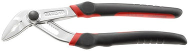 Facom waterpomptang met doorgestoken scharnier en vergrendeling 250 mm - verchroomd, bi-materie - lange bekken - 181ef.25cpepb