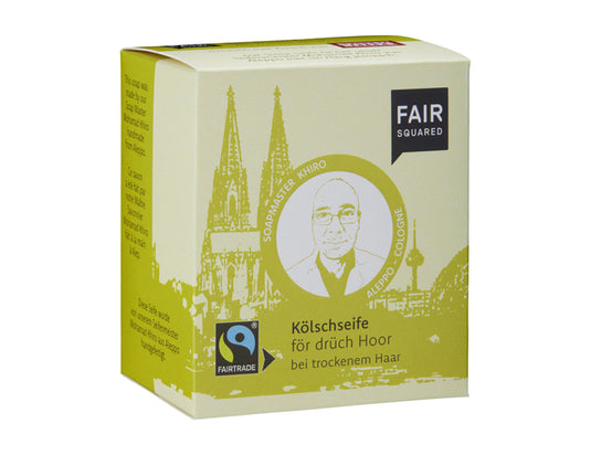 Fair squared shampoo bar - droog haar - bier