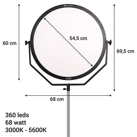 Falcon eyes bi-color led lamp sophiez so-68td op 230v