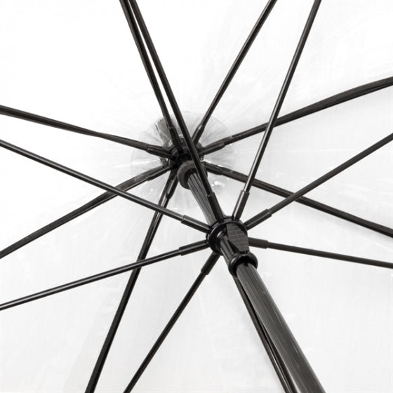 Load image into Gallery viewer, Falcone Paraplu 120 cm polyester transparant zwart
