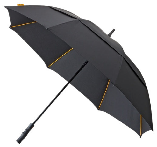 Load image into Gallery viewer, Falcone Golfparaplu windproof 130 cm polyester zwart
