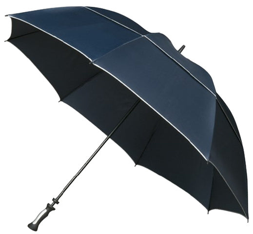 Load image into Gallery viewer, Falcone Stormparaplu XXL met Handopening Ø 140 cm Marineblauw
