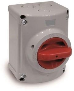 Enzo famatel werkschakelaar 2p 32a 131x96x105mm ip65 - 4010170