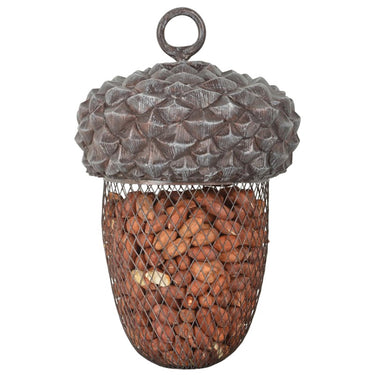 Esschert design voederhanger eikel metaal polyresin 14x22cm
