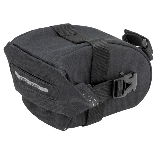 Load image into Gallery viewer, New Looxs Sports zadeltas - Zwart - Polyester - Klittenband - 0,9L
