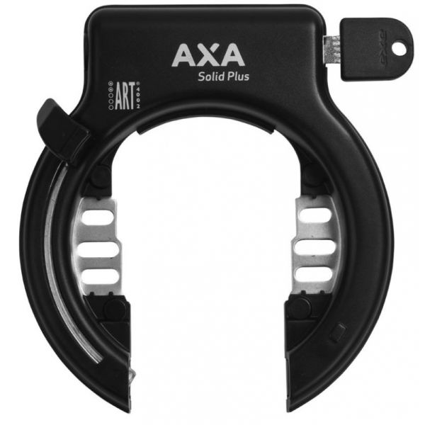 Load image into Gallery viewer, AXA Solid Plus - ART-2 Fiets Slot, 10mm, Zwart
