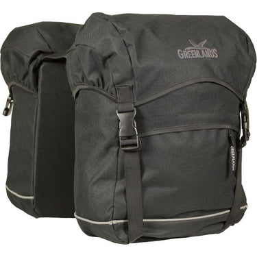 Greenlands tas dubbel travel groot 4544 50l. zwart