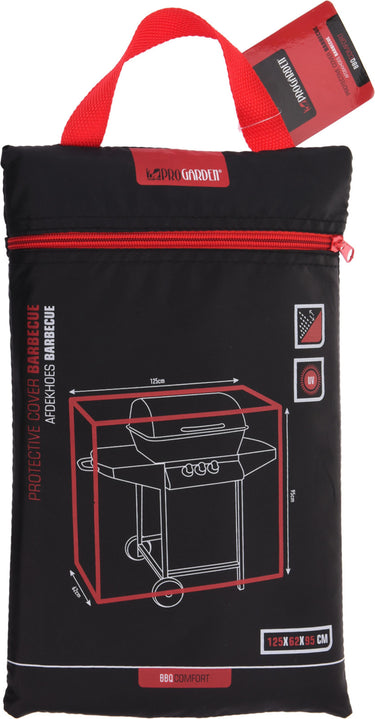 Pro garden afdekhoes voor barbecue rechthoekig 62x125x95cn