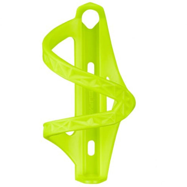 Bottle cage side swipe cage neon yellow right
