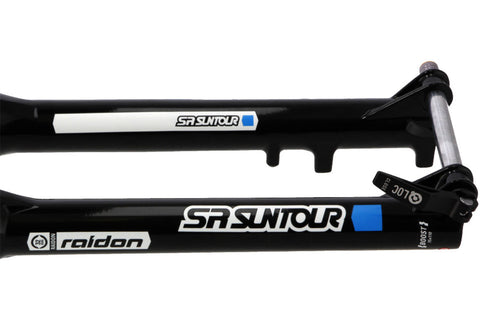 Sr suntour - raidon32 boost voorvork 29 rlr ds glossy zwart