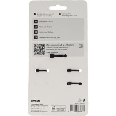 Simson kettingpons de luxe - voor iedere ketting inclusief pin