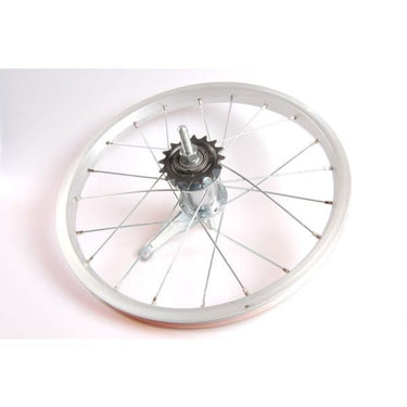 Achterwiel 16 x 1.75 aluminium met favorit remnaaf