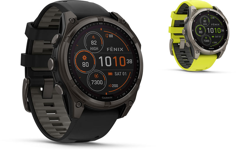 Load image into Gallery viewer, Garmin fēnix® 8 - 47 mm solar sapphire - gps multisport smartwatch
