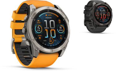 Garmin fēnix® 8 - 51 mm amoled sapphire - gps multisport smartwatch