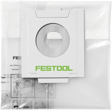 Festool accessoires afvalzakken ens-ct 26 ac 5 - 496216