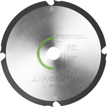 Festool accessoires diamant-cirkelzaagblad dia 168x1,8x20 f4 abrasive materials - 205769