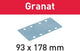 Festool accessoires granat stf 93x178 p150 gr 100 schuurstroken | 498937