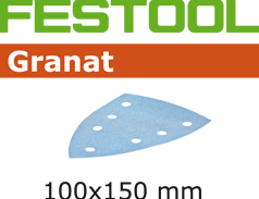 Festool accessoires granat stf delta 7 p120 gr 100 schuurbladen - 497138
