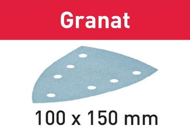 Festool accessoires granat stf delta 7 p120 gr 100 schuurbladen - 497138