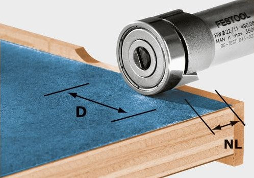Load image into Gallery viewer, Festool accessoires hw d22 8-ofk kantenfrees hw | 490085
