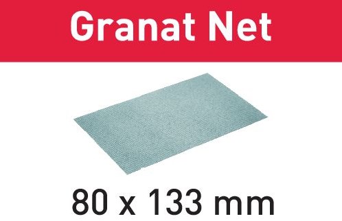 Festool accessoires netschuurmateriaal stf 80x133 p180 gr net 50 granat net - 203289
