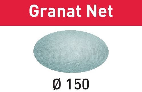Festool accessoires netschuurmateriaal stf d150 p240 gr net 50 granat net - 203309