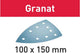 Festool accessoires schuurpapier stf delta 9 p120 gr 10 granat - 577540