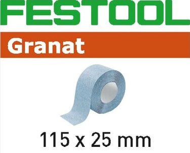 Festool accessoires schuurrol 115x25m p120 gr - 201107