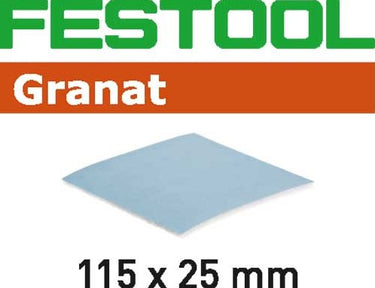 Festool accessoires schuurrol granat soft p120 115x25m - 497091