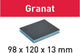 Festool accessoires schuurspons granat | 98x120x13 | 120 gr 6 - 201113