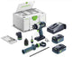 Festool accu-klopboormachines tpc 18 4 5,0 4,0 i-set quadrive - 577621 577621