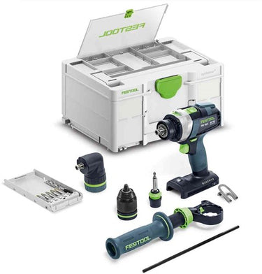 Festool accu-klopboormachines tpc 18 4 i-basic-set quadrive - 577625