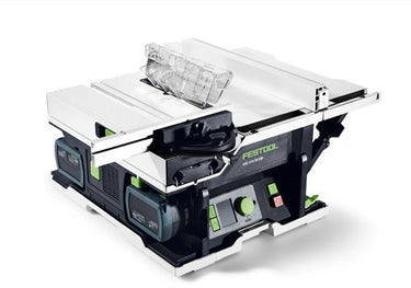 Festool csc sys 50 ebi-plus | accu tafelcirkelzaag 2x18v in systainer (2x 5.0ah accu + tcl 6 duo snellader) - 577374