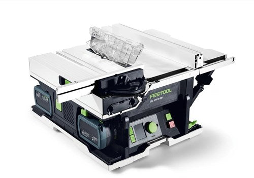 Load image into Gallery viewer, Festool csc sys 50 ebi-plus | accu tafelcirkelzaag 2x18v in systainer (2x 5.0ah accu + tcl 6 duo snellader) - 577374
