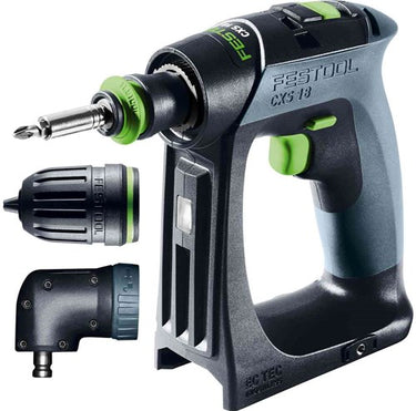 Festool cxs 18-basic-set - accu-schroefboormachine | zonder accu's en lader in systainer - 577333