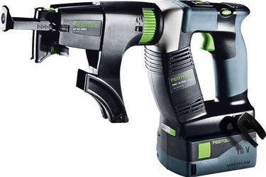 Festool dwc 18-2500 hpc 4.0 i-plus | duradrive accu schroefautomaat 18v 2500rpm in systainer sys3 m 187 (2x 4.0ah accu + lader) - 576498