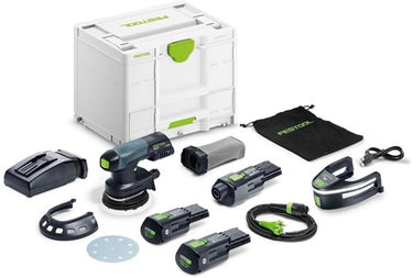 Festool etsc 125 3,0 i-set accu excenterschuurmachine - 578857