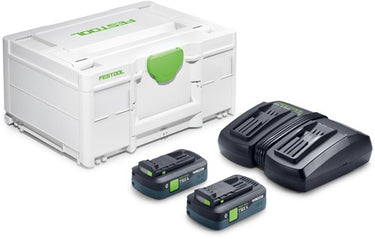 Festool sys 18v 2xtbx4 tcl6duo energie-set - 578819